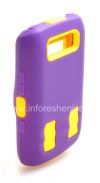 Фотография 4 — Чехол повышенной прочности "Robot" для BlackBerry 9700/9780 Bold, Фиолетовый/Желтый