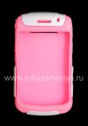 Photo 2 — Case ruggedized "the Robot 2" ngoba BlackBerry 9700 / 9780 Bold, White / Pink