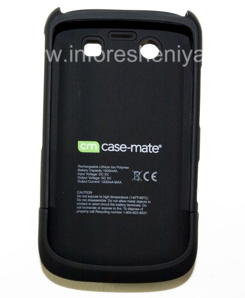 Photogallery for 企业案例电池案例队友燃料精简版案例BlackBerry 9700 / 9780 Bold, 黑（黑） product