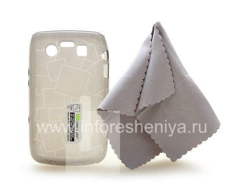 Галерея фотографий товара Фирменный силиконовый чехол уплотненный  Case-Mate Gelli Case для BlackBerry 9700/9780 Bold, Серый (Gray)