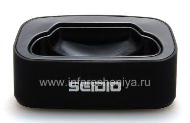 Фирменное настольное зарядное устройство "Стакан" Seidio Desktop Cradle Inno Dock Pod для BlackBerry 9700/9780 Bold, Черный Матовый