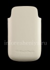Photo 2 — Kulit asli matt Kasus-saku untuk BlackBerry 9700 / 9780 Bold, Putih (white)