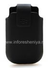 Photo 1 — ম্যাট BlackBerry 9700 / 9780 Bold জন্য ক্লিপ সঙ্গে মূল চামড়া কেস, কালো