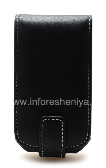 Фирменный кожаный чехол ручной работы Monaco Flip Type Leather Case для BlackBerry 9700/9780 Bold