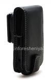 Photo 3 — Voltear Monaco Signature Leather Case Tipo de piel hechos a mano la caja para BlackBerry 9700/9780 Bold, Negro (Negro)
