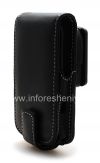 Фотография 4 — Фирменный кожаный чехол ручной работы Monaco Flip Type Leather Case для BlackBerry 9700/9780 Bold, Черный (Black)