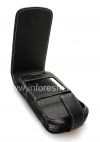 Photo 7 — BlackBerry 9700 / 9780 Bold জন্য স্বাক্ষর চামড়া কেস হস্তনির্মিত Monaco ফ্লিপ প্রকার চামড়া কেস, ব্ল্যাক (কালো)