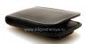 Photo 5 — Signature Leather Case-saku handmade Jenis Monaco Vertikal Pouch Kulit Kasus untuk BlackBerry 9700 / 9780 Bold, Black (hitam)