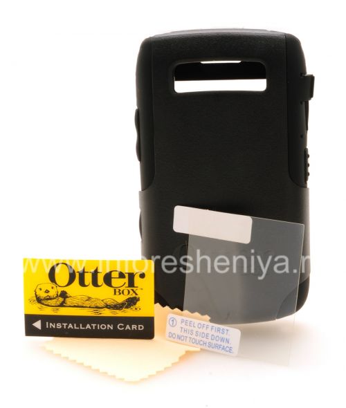 Галерея фотографий товара Фирменный чехол повышенной прочности OtterBox Сommuter Series Case для BlackBerry 9700/9780 Bold, Черный (Black)