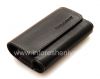 Photo 6 — Asli Leather Case Bag Premium Kulit Folio untuk BlackBerry, Black (hitam)