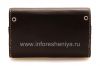 Photo 2 — Asli Leather Case Bag Premium Kulit Folio untuk BlackBerry, Coklat gelap (Espresso)