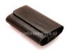Photo 6 — Asli Leather Case Bag Premium Kulit Folio untuk BlackBerry, Coklat gelap (Espresso)