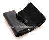 Фотография 7 — Оригинальный кожаный чехол-сумка Premium Leather Folio для BlackBerry , Темно-синий (Blue)