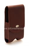 Photo 3 — Signature Kulit Kasus dengan Clip untuk AGF Premium Pouch BlackBerry, coklat