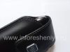 Фотография 13 — Кожаный чехол с клипсой и металлической биркой для BlackBerry, Черный