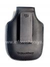 Фотография 2 — Кожаный чехол с клипсой для BlackBerry, Черный