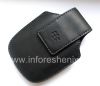 Photo 3 — Leather case with clip for BlackBerry, The black