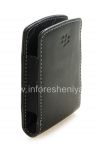 Photo 3 — BlackBerry用レザーケースポケット（コピー）, ブラック（黒）