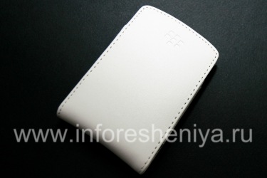 Кожаный чехол-карман (копия) для BlackBerry, Белый (White)