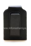 Photo 2 — Leather Case with Clip (copy) for BlackBerry, The black