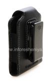 Фотография 4 — Кожаный чехол с клипсой (копия) для BlackBerry, Черный