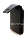 Photo 8 — BlackBerry জন্য ক্লিপ (কপি) সঙ্গে চামড়া কেস, কালো