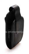 Фотография 4 — Тканевый чехол с зажимом для BlackBerry, Черный