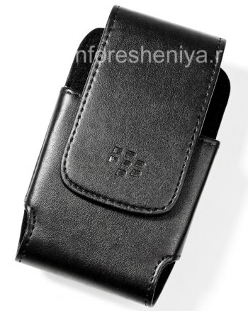 Ledertasche mit einem Clip Rechteck (Kopie) für Blackberry