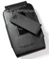 Фотография 2 — Кожаный чехол с клипсой прямоугольный (копия) для BlackBerry, Черный
