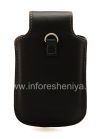 Photo 2 — Asli Leather Case, Kulit Tote Bag untuk BlackBerry, Black (hitam)