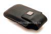 Photo 4 — Funda de cuero original para BlackBerry Bolsa de piel de cordero, Negro (Negro)