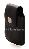 Photo 5 — Asli Leather Case, Kulit Tote Bag untuk BlackBerry, Dark Blue (Indigo)