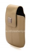 Фотография 4 — Оригинальный кожаный чехол-сумка Leather Tote для BlackBerry, Бежевый (Sandstone)
