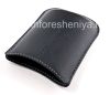 Photo 3 — De cuero original del caso bolsillo bolsa de bolsillo sintético para BlackBerry, Negro (Negro)