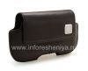 Photo 3 — Original horizontal leather case with a clip and a metal tag Horizontal Holster for BlackBerry, Espresso