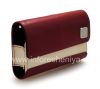 Photo 3 — Original Leather Case Bag with a metal tag Leather Folio for BlackBerry, Dark Red