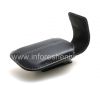 Photo 6 — एक धातु टैग चमड़ा BlackBerry के लिए फिरकी पिस्तौलदान के साथ एक क्लिप के साथ मूल चमड़े के कवर, काला (काला)