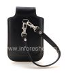 Photo 2 — Asli Leather Case, Kulit Tote Bag untuk BlackBerry, Dark Blue (Indigo)