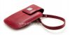 Фотография 7 — Оригинальный кожаный чехол-сумка Leather Tote для BlackBerry, Бордовый (Merlot)