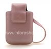 Фотография 1 — Оригинальный кожаный чехол-сумка Leather Tote для BlackBerry, Розовый (Pink)