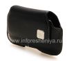Photo 3 — Original Leather Case Bag with Clip Horisontal Holster for BlackBerry, The black
