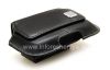 Photo 6 — BlackBerry用クリップHorisontalホルスターとオリジナルレザーケースバッグ, ブラック