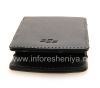 Photo 4 — Case-poche en cuir d'origine étui en cuir synthétique pour BlackBerry, Noir (Black)