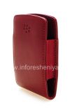 Photo 2 — BlackBerry জন্য মূল চামড়া কেস পকেট কৃত্রিম চামড়া পকেট, বুর্গোইন (মারলোট)