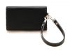 Фотография 11 — Оригинальный кожаный чехол-сумка с тканевой вставкой Leather Folio для BlackBerry, Черный (Black)