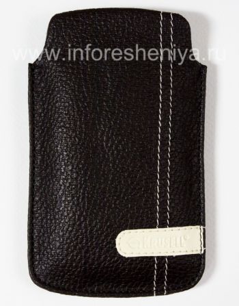 Firma el caso de cuero de bolsillo Krusell Gaia bolsa móvil para BlackBerry