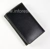 Photo 1 — Leather Case Wallet for BlackBerry, The black
