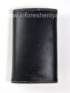 Photo 2 — Ledertasche Wallet für Blackberry, Schwarz