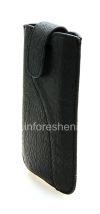 Photo 3 — Leather Case-bolsillo Optimice la lengua para BlackBerry, Negro