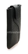 Photo 4 — Leather Case-saku Merampingkan lidah untuk BlackBerry, hitam